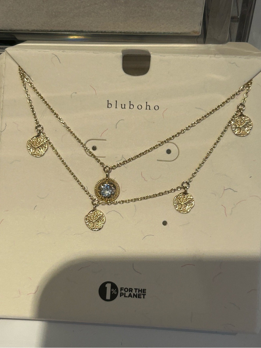bluboho Gold  Tree of Life Chain Bracelet